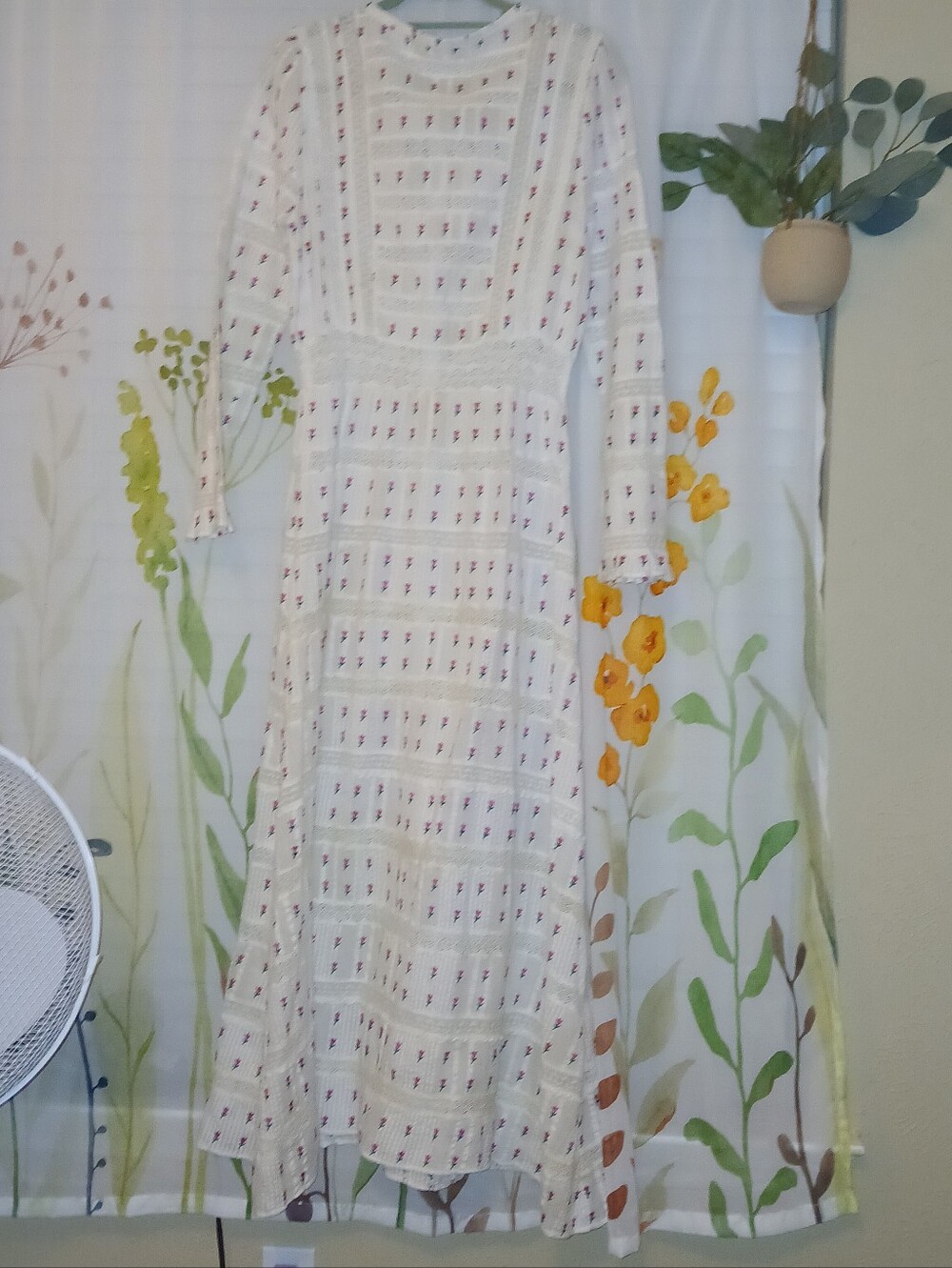 Loveshackfancy Lace And Floral Embroirderd Maxi - 4 - Picture 8 of 16